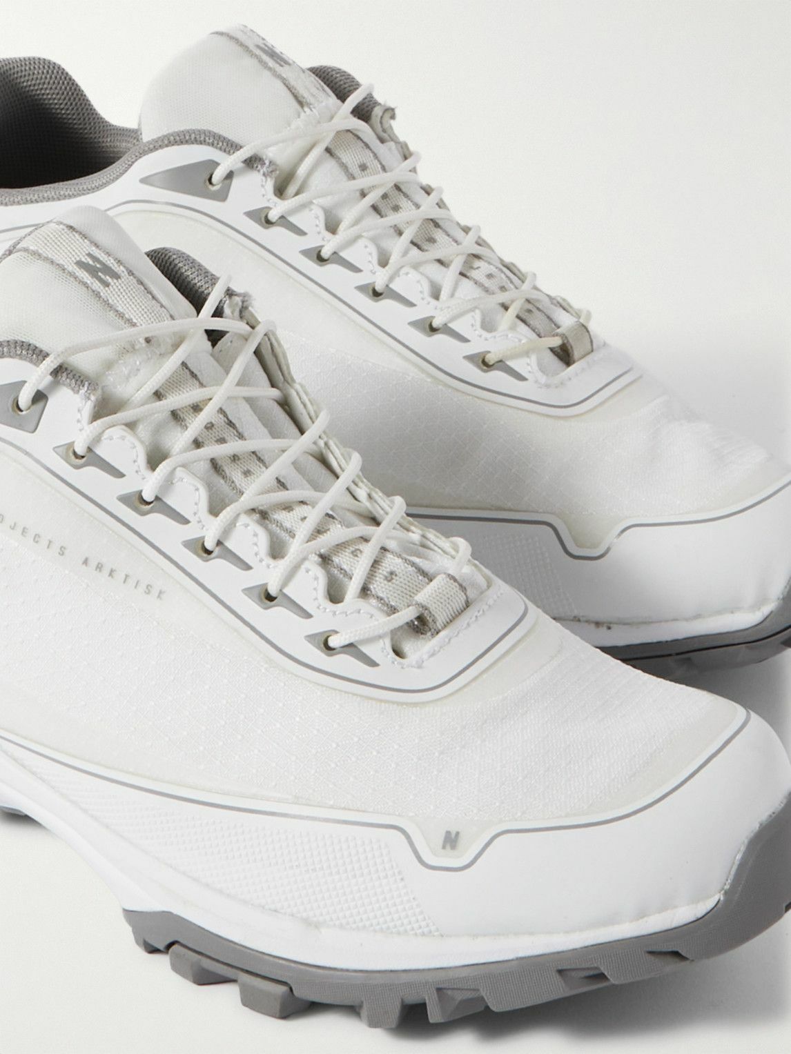 【関税込み】Norse Projects ARKTISK ローカットスニーカー Norse Projects Arktisk - Ripstop and Rubber Sneakers - White