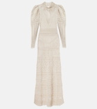 Isabel Marant Dione open-knit maxi dress