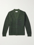 Mr P. - Cashmere-Terry Cardigan - Green