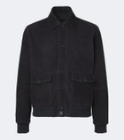 Arma Tomme reversible suede blouson jacket