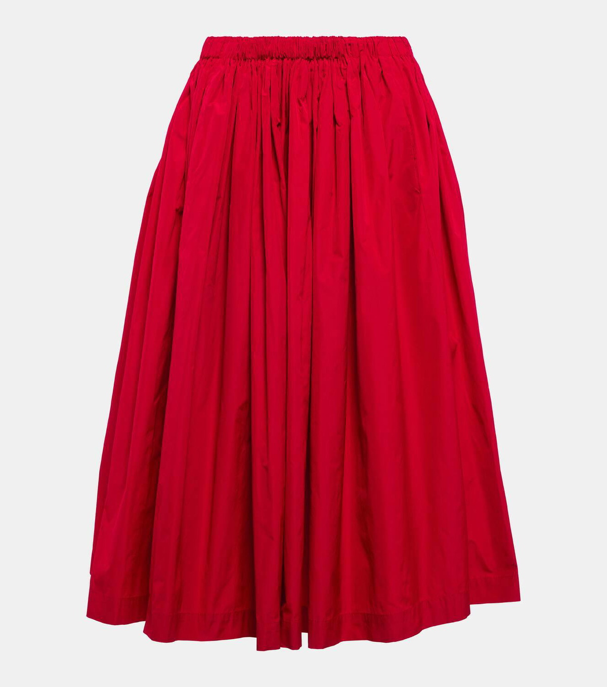 スカート RED VALENTINO 40 REDValentino Taffeta midi skirt RED Valentino