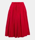 REDValentino Taffeta midi skirt