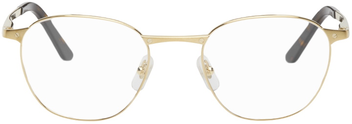 Photo: Cartier Gold Round Optical Glassses