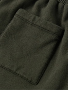 The Row - Kotai Wide-Leg Cotton and Cashmere-Blend Jersey Shorts - Brown