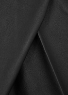 BY Malene Birger Florentina Cropped Leather Leggings Black