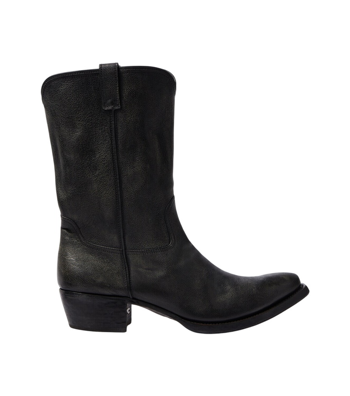Photo: Prada Leather cowboy boots