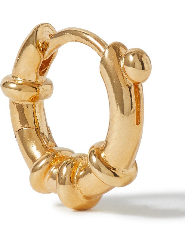 Photo: Maria Black - Gold-Plated Single Hoop Earring