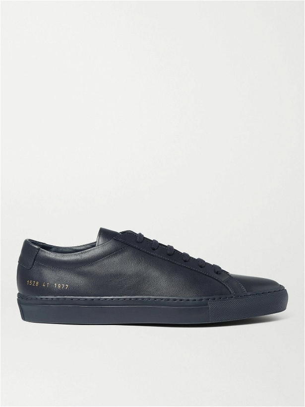 Photo: Common Projects - Original Achilles Leather Sneakers - Blue