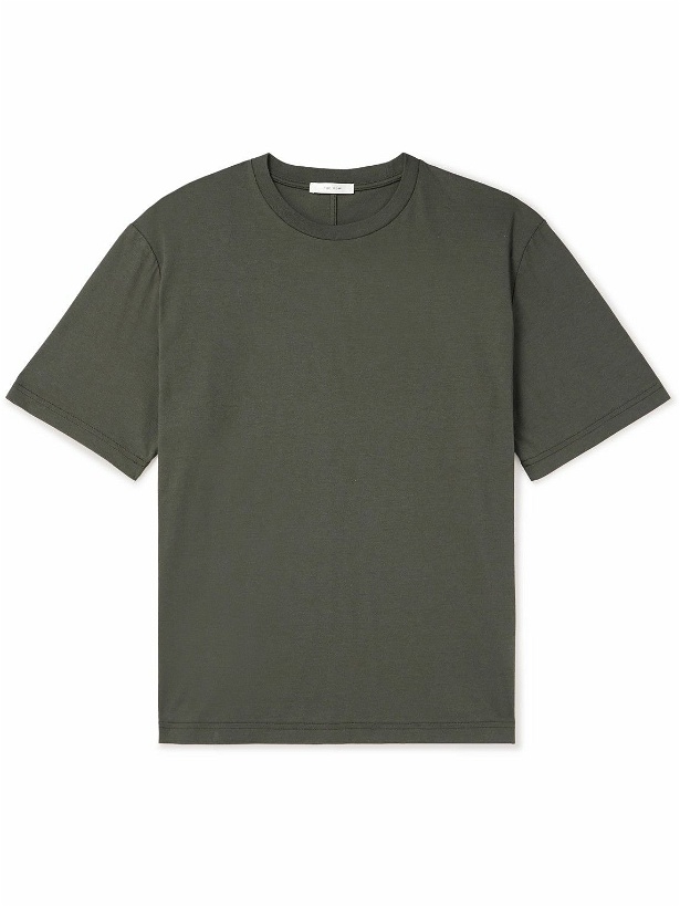 Photo: The Row - Errigal Cotton-Jersey T-Shirt - Gray