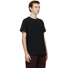 Helmut Lang Black Patch T-Shirt