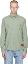 Hugo Green Patch Shirt
