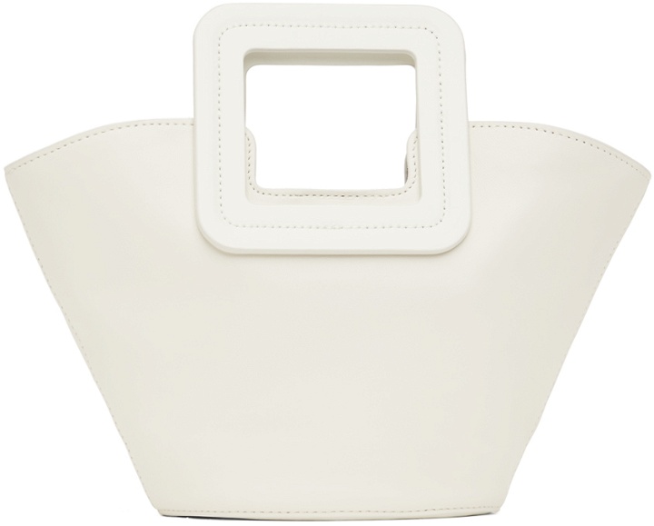 Photo: Staud White Shirley Mini Bucket Bag