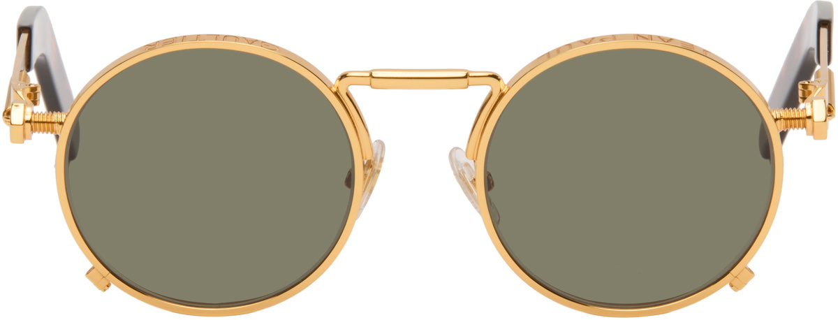 Jean Paul Gaultier Gold 'The 56-8171' Sunglasses
