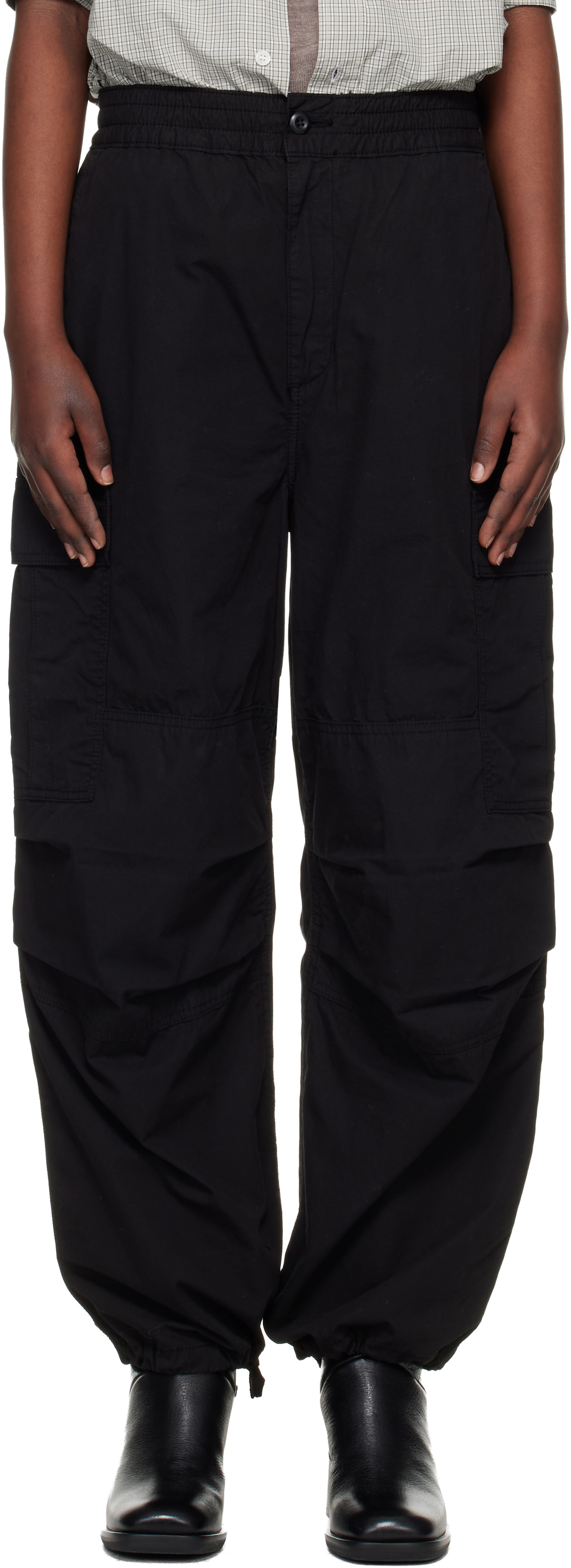 Carhartt Work In Progress Black Jet Cargo Pants