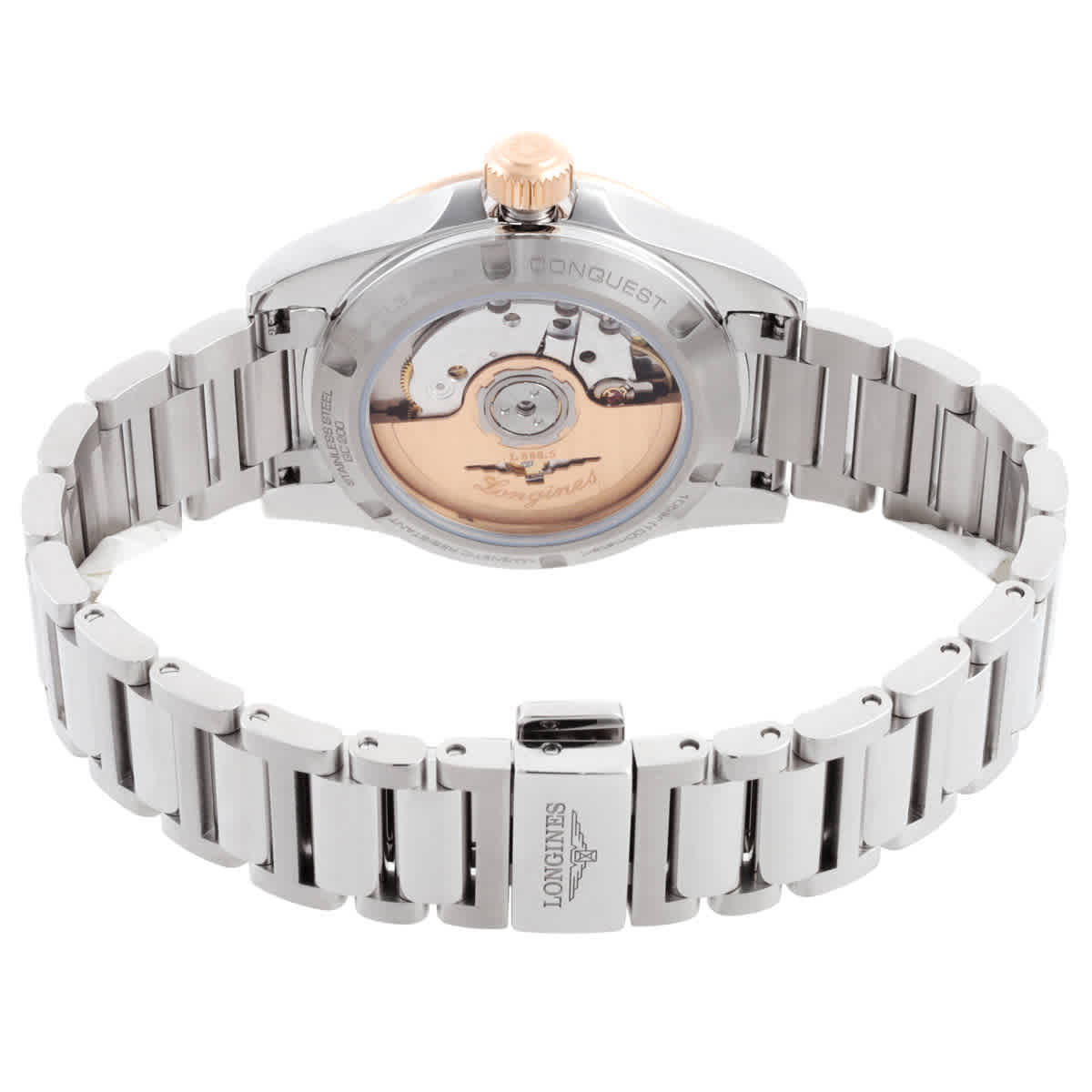Longines Conquest Automatic Purple Sunray Dial Watch L3.430.5.98.6