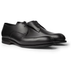 J.M. Weston - Leather Derby Shoes - Black