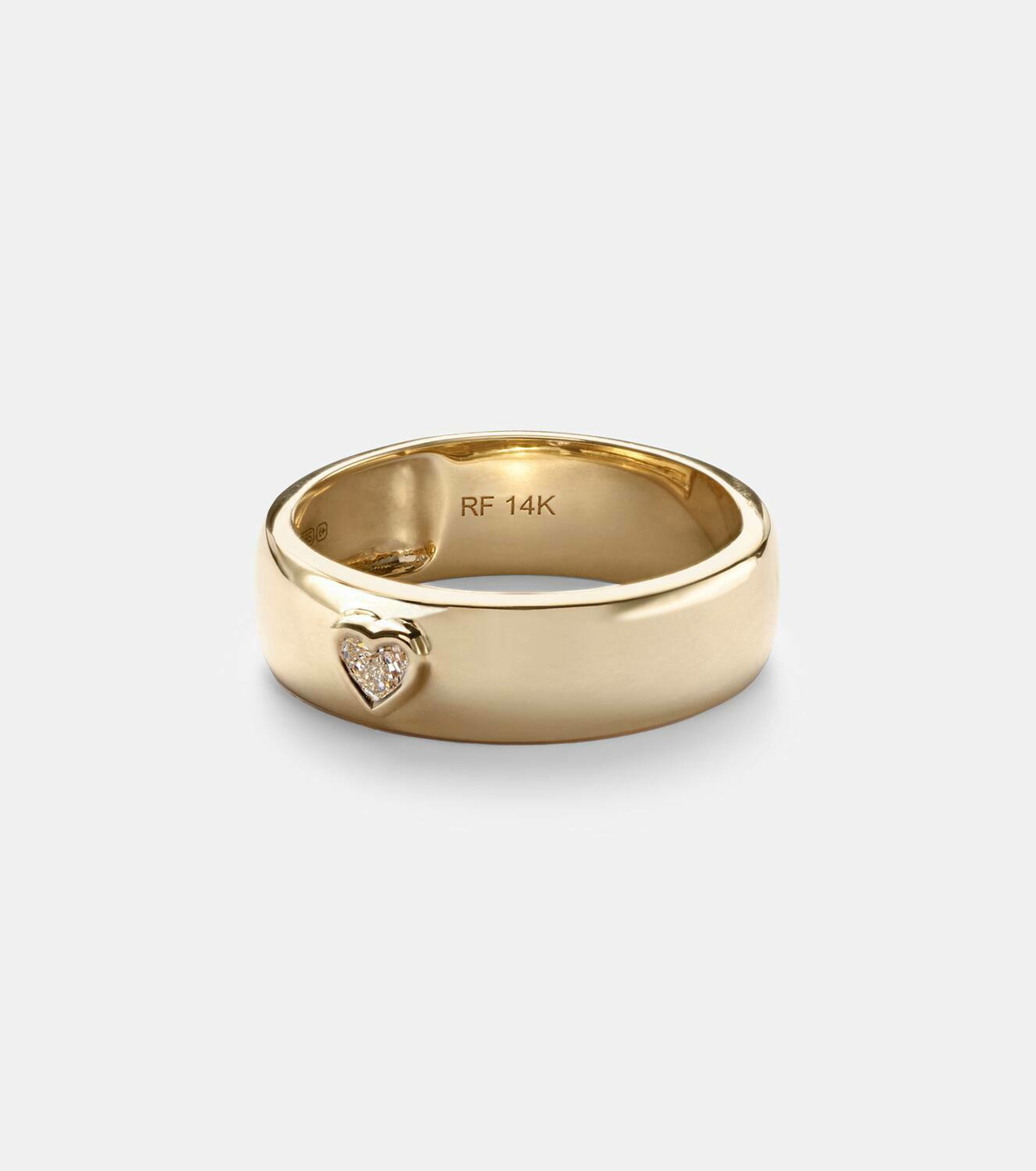 Roxanne First 14kt gold ring with diamonds