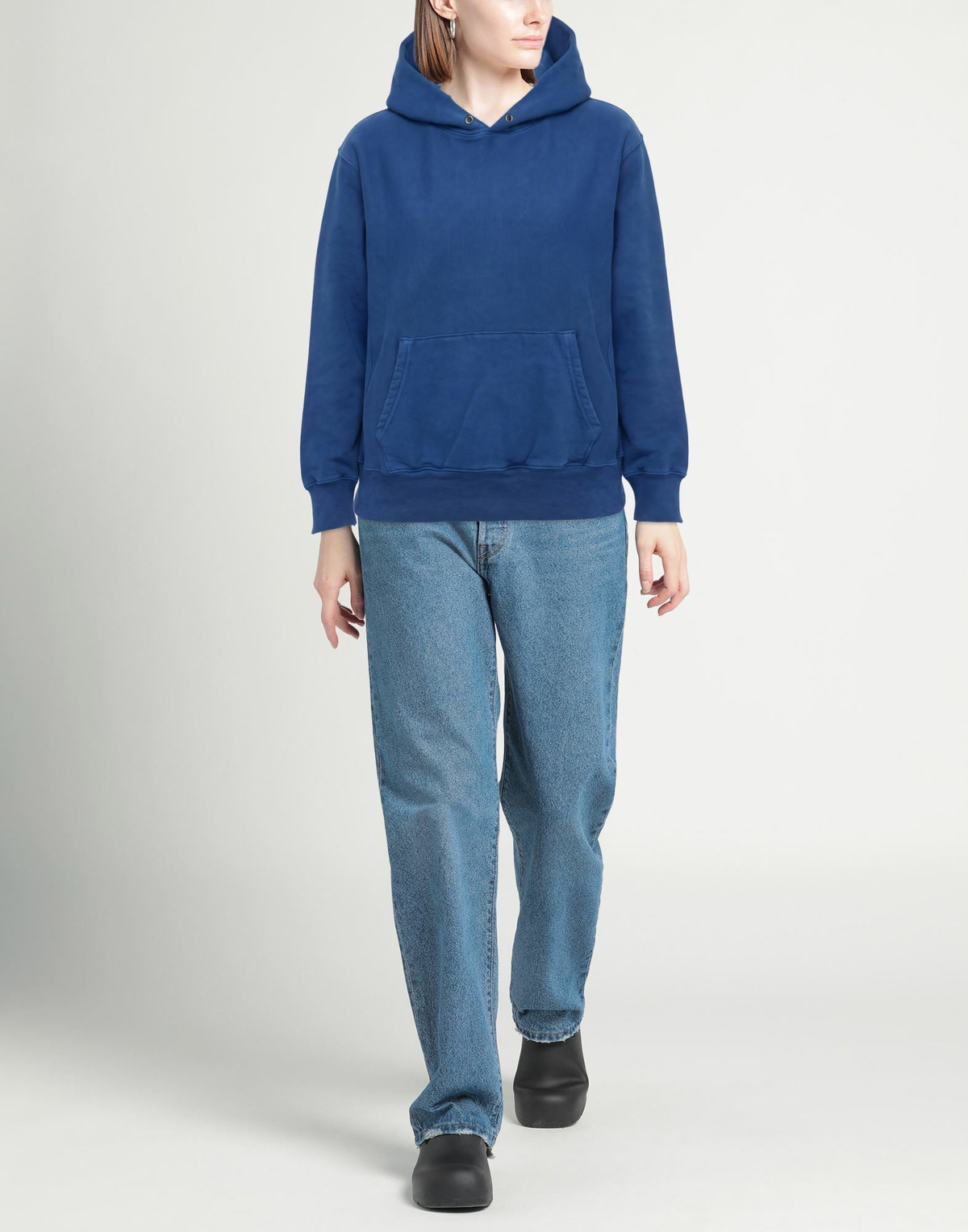 Les Tien Womens Sweatshirt in Blue