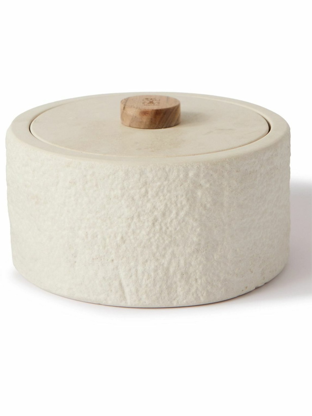 Photo: Brunello Cucinelli - Sandstone and Walnut Container