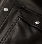 Rick Owens - Leather Overshirt - Black