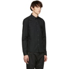 Balmain Black Embroidered Medallion Shirt