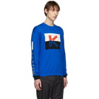 Kenzo Blue Colorblock K Sweater