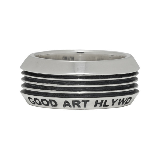 Photo: Goodfight Silver Stack and Spool RIng