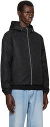 Givenchy Black Polyfaille Windbreaker Jacket