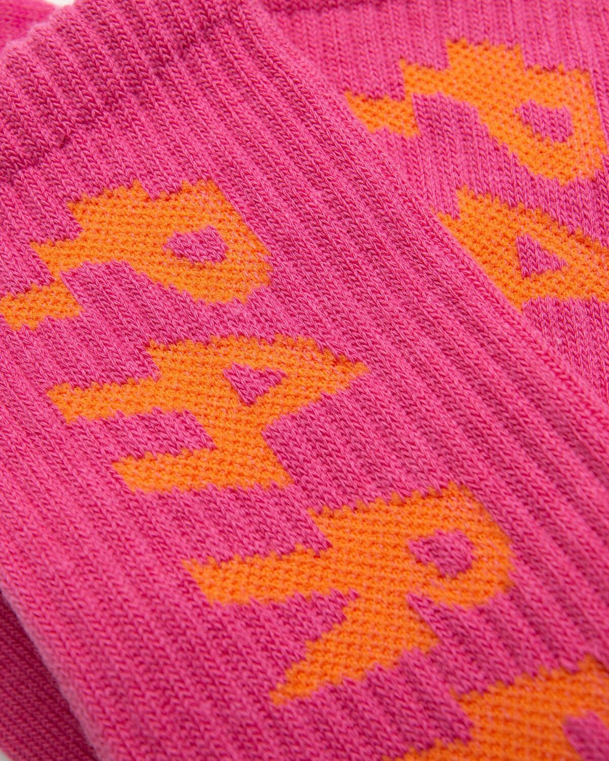 SPIKED LOGO CREW SOCK