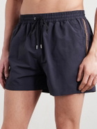 Paul Smith - Straight-Leg Short-Length Recycled Swim Shorts - Black