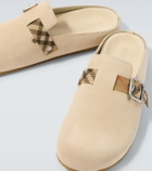 Burberry Urchin suede clogs