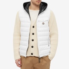 Moncler Men's Ragot Hooded Gilet in White