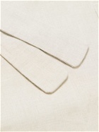 Échapper - Belted Linen-Canvas Robe - Neutrals