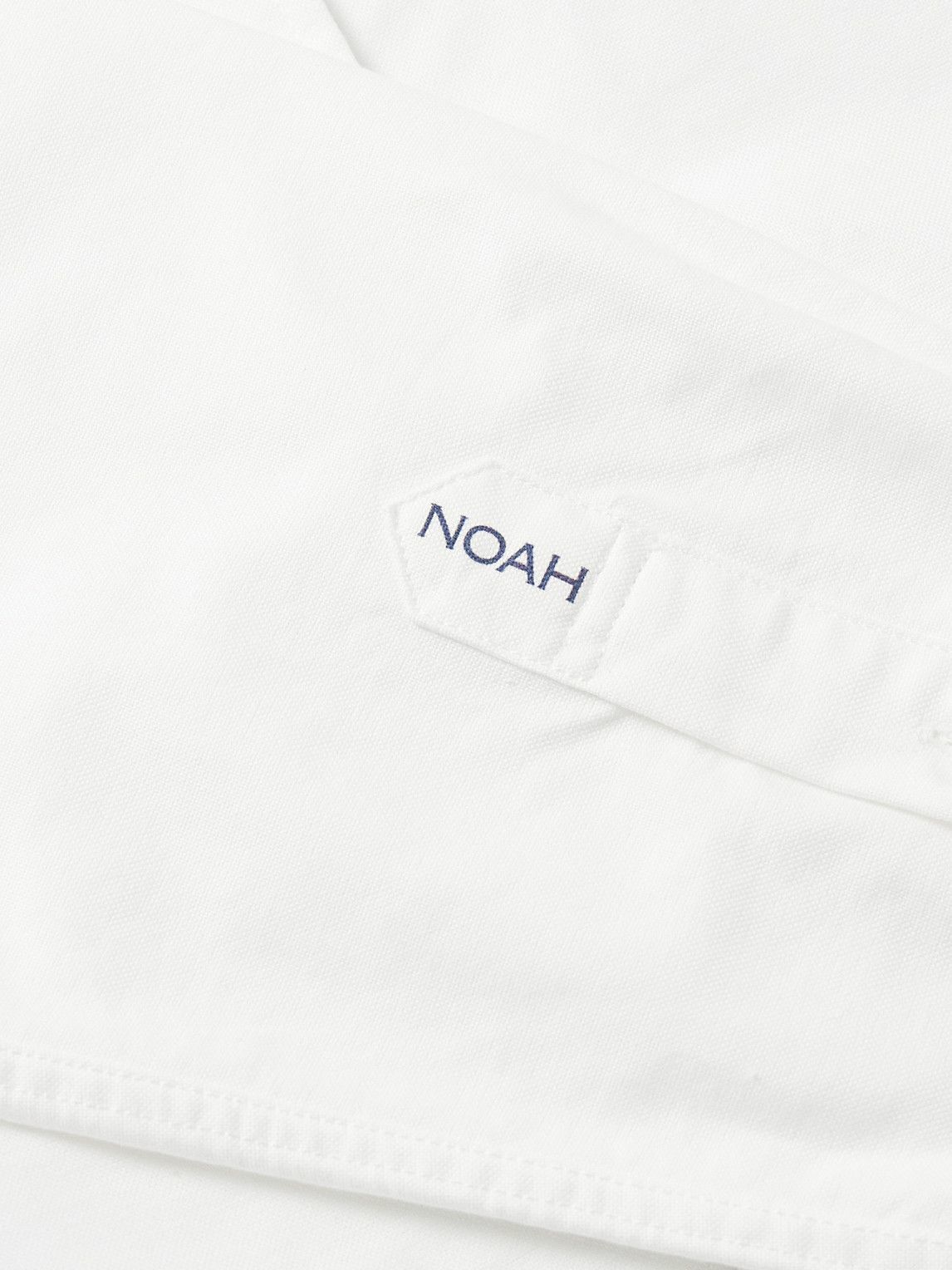 Noah - Button-Down Collar Cotton Oxford Shirt - White