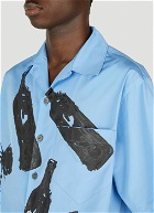 Prada - Graphic Print Shirt in Blue
