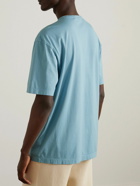 Piacenza Cashmere - Cotton-Jersey T-Shirt - Blue