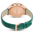 Swarovski Octea Chrono Quartz Crystal Green Dial Watch 5672931