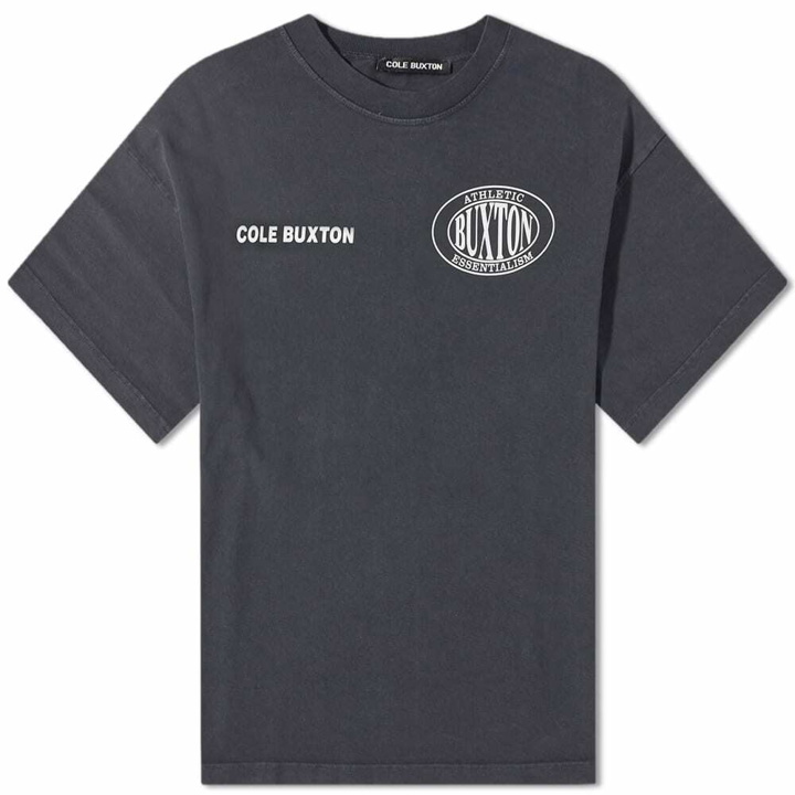 Photo: Cole Buxton Men's Double Sports Logo T-Shirt in Vintage Black