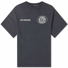 Cole Buxton Men's Double Sports Logo T-Shirt in Vintage Black