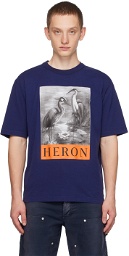 Heron Preston Navy 'Heron' T-Shirt