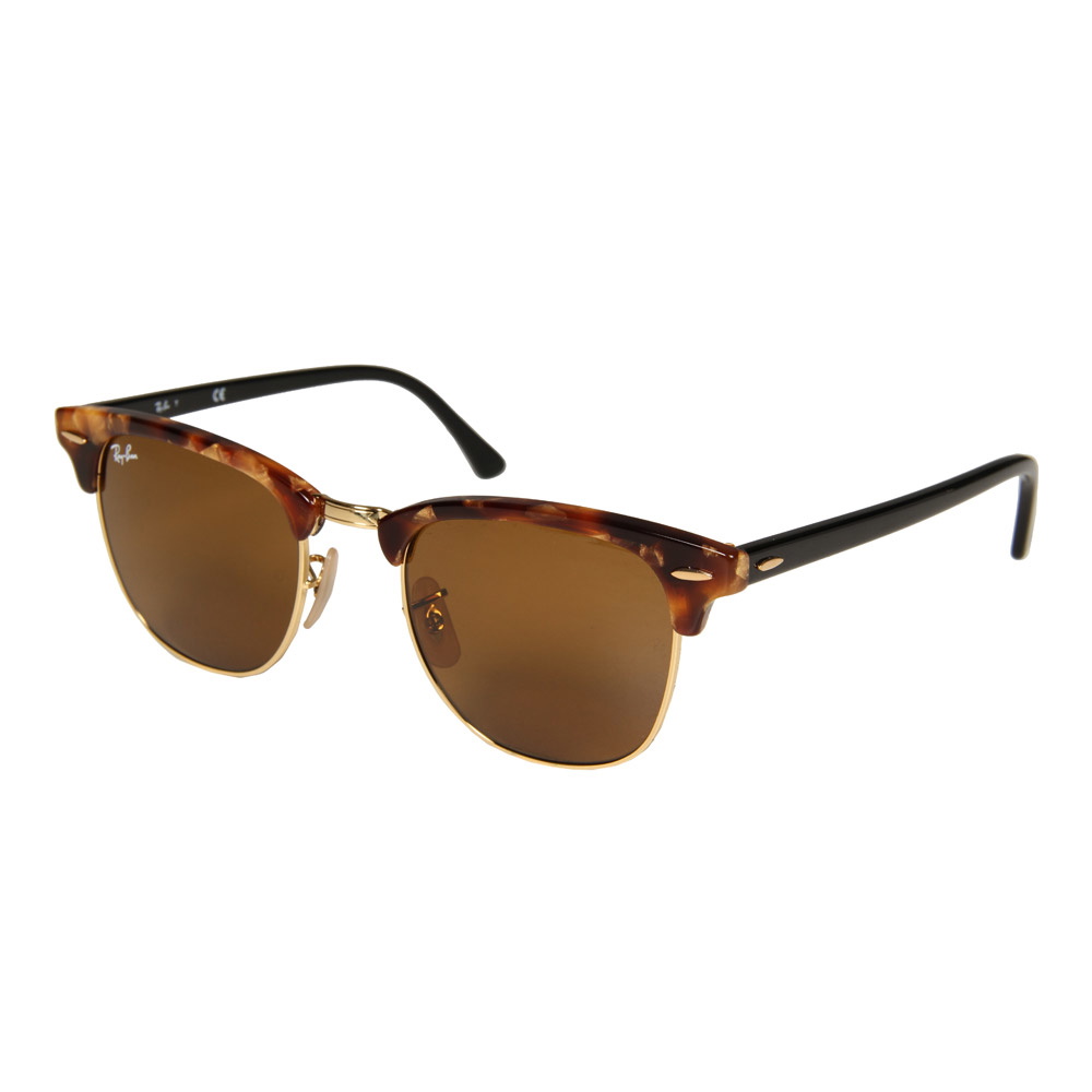 Clubmaster Sunglasses Brown Lens - Tortoiseshell