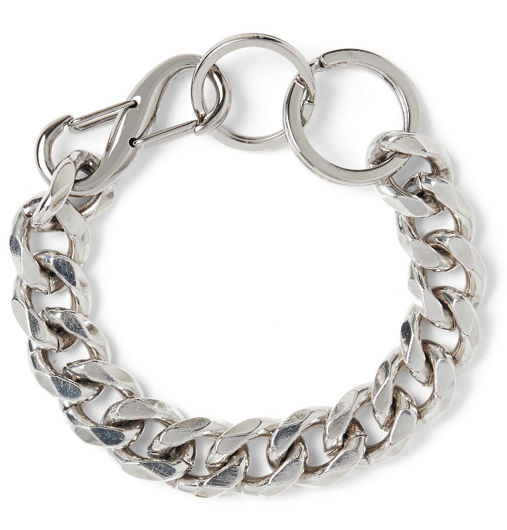 Photo: Martine Ali - Silver-Plated Chain Bracelet - Silver