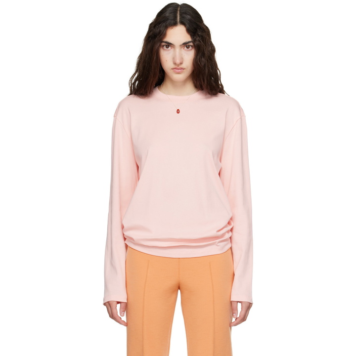 Photo: FLORE FLORE Pink Maggie Longsleeve T-shirt