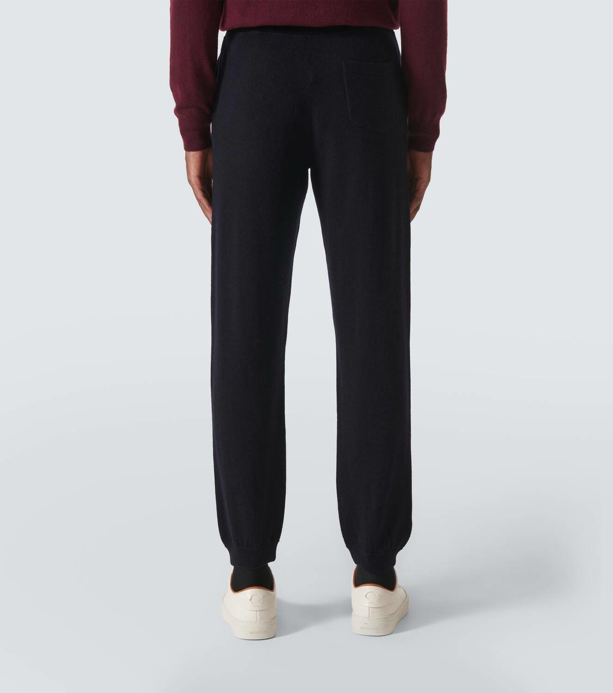 Allude Wool and cashmere sweatpants