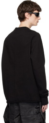 Rick Owens DRKSHDW Black Temple Crewneck Sweatshirt