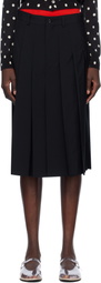 Comme des Garçons Comme des Garçons Black Wool Tropical Shorts