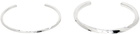 Pearls Before Swine Silver Nox Cuff Bracelet Set