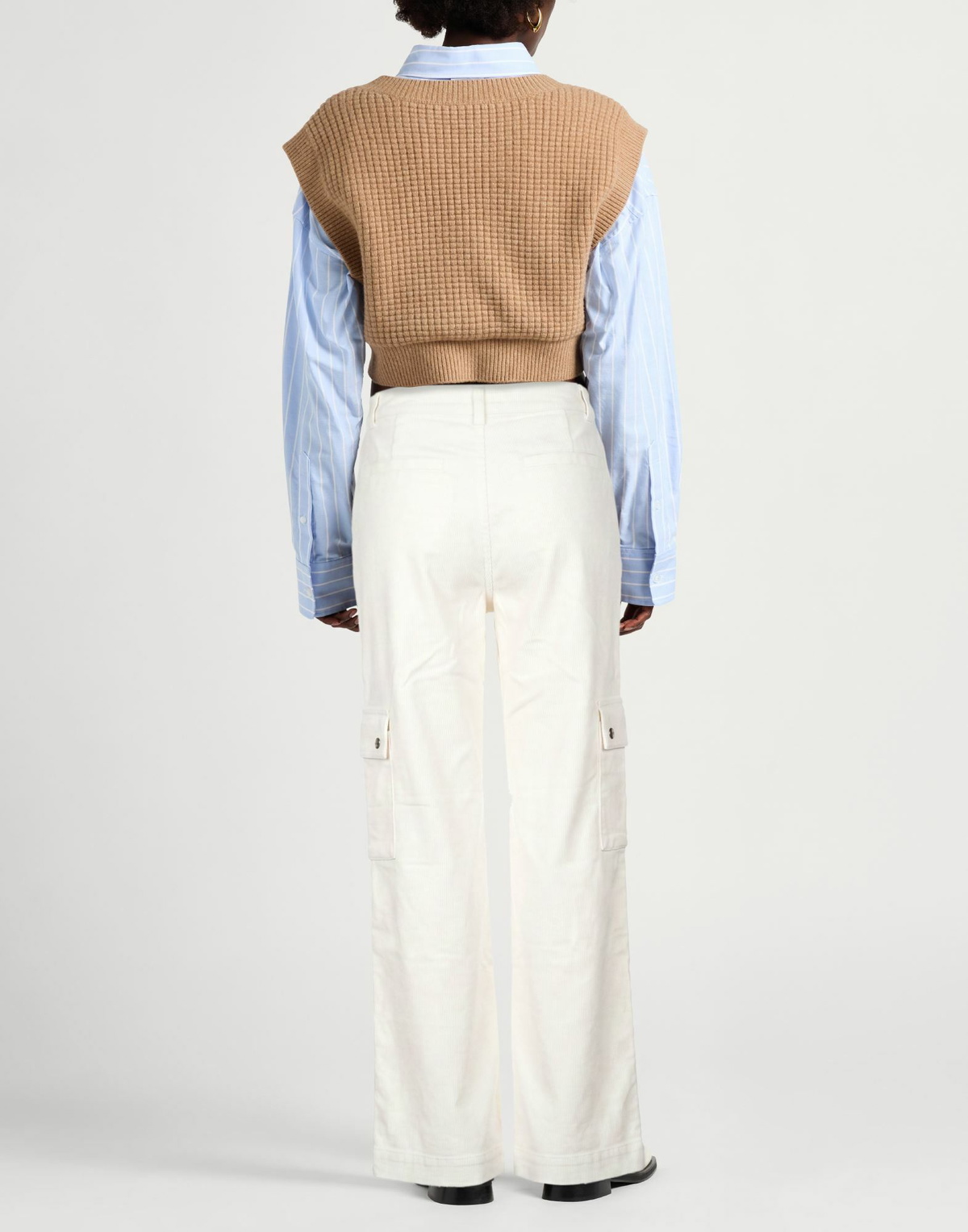 Maje Womens Pants in White
