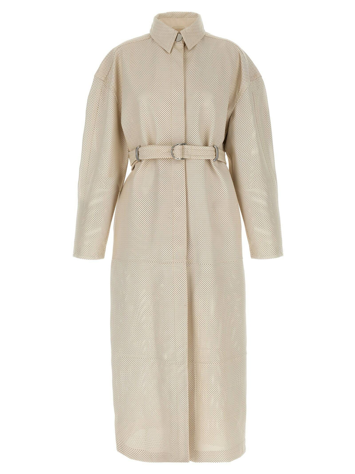 Sportmax Women's Fiore Wrap Coat in Beige Sportmax
