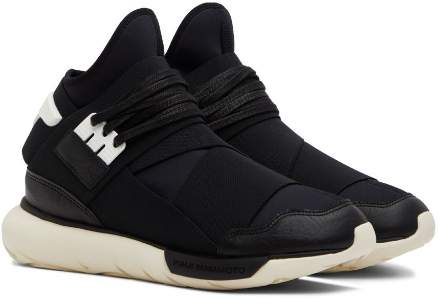 Y-3 Black Qasa Sneakers Y-3